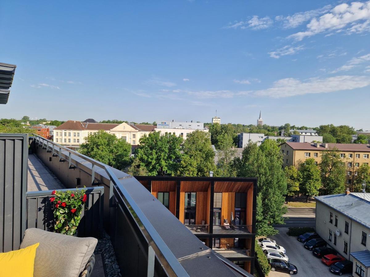 Artisa Riia Str 20A Luxury 2Br Penthouse Apartment Tartu Exterior photo